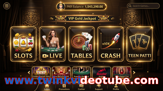Main screen of Www.twinkvideotube.com casino page for PK players